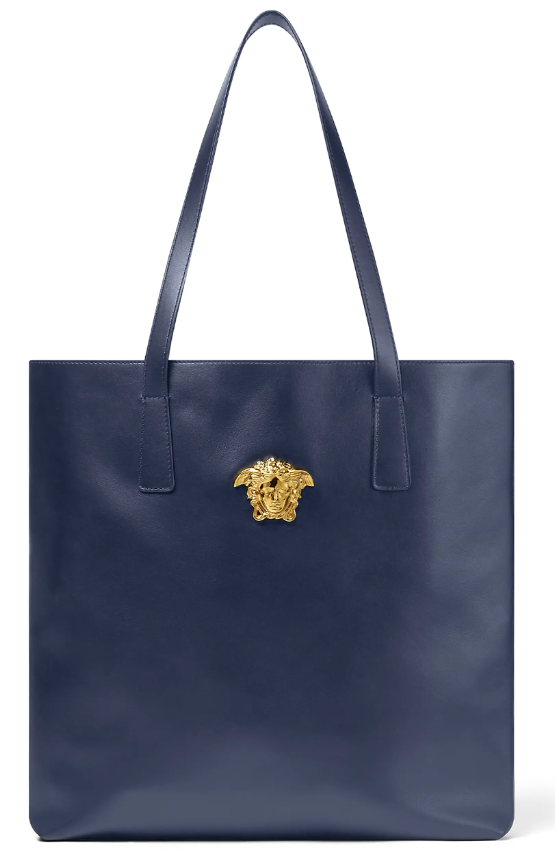 Versace Medusa Leather Tote