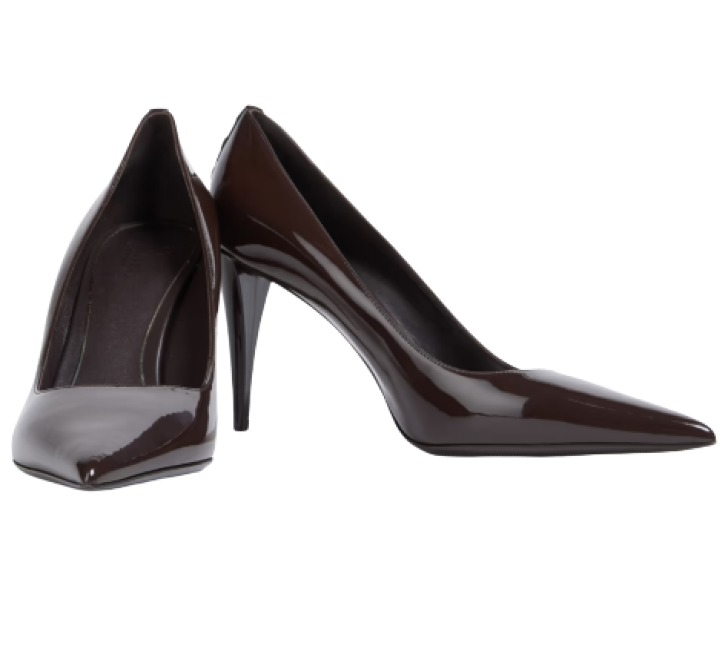 Valentino Garavani Rockstud Patent-Leather Pumps