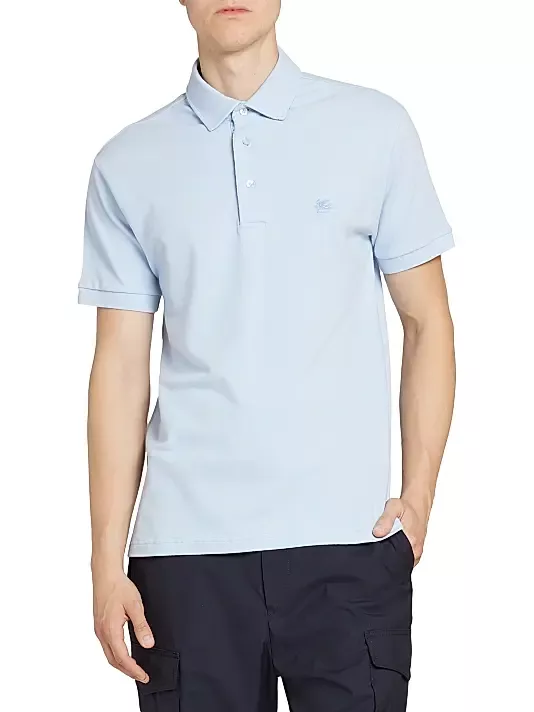 Etro Solid Basic Polo Shirt