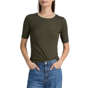 Rag & Bone Ringer Knit Contrast T-Shirt