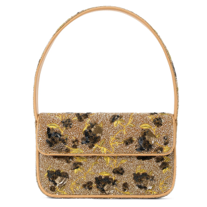 Staud Tommy Beaded Shoulder Bag