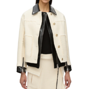 3.1 Phillip Lim Hybrid Tweed Moto Jacket