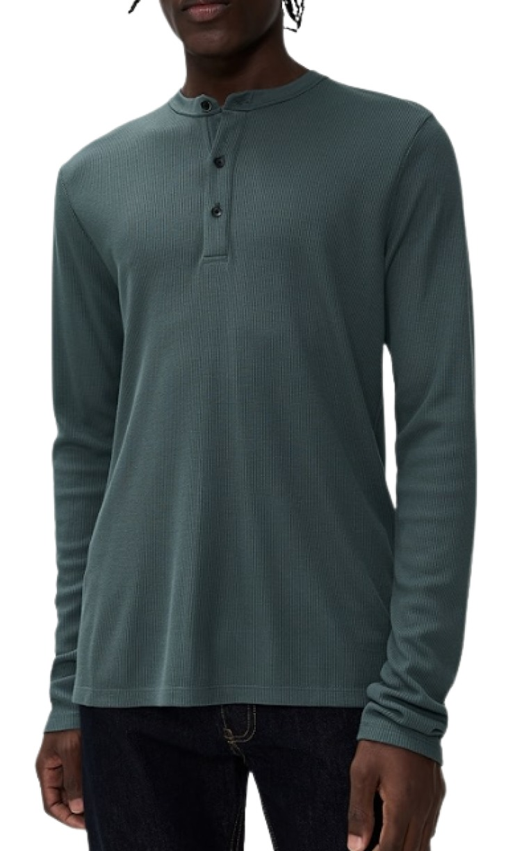 Rag & Bone Tech Waffle Henley