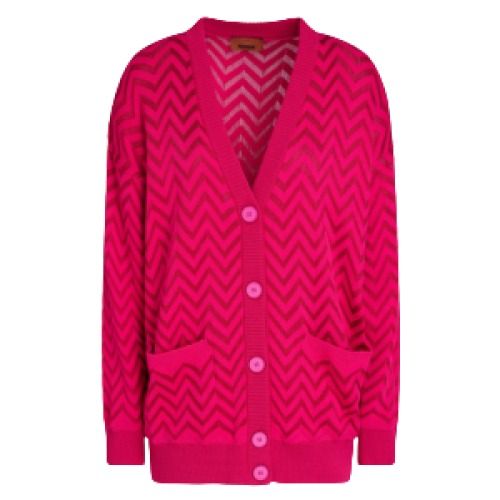 Missoni Crochet-Knit Cardigan
