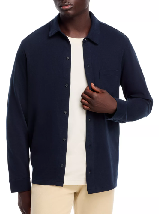 Vince Long Sleeve Button Front Shirt