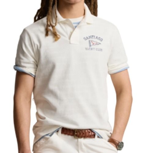 Polo Ralph Lauren Yacht Club Cotton Mesh T-Shirt
