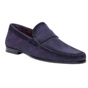 Santoni Men's Paine Suede Loafers