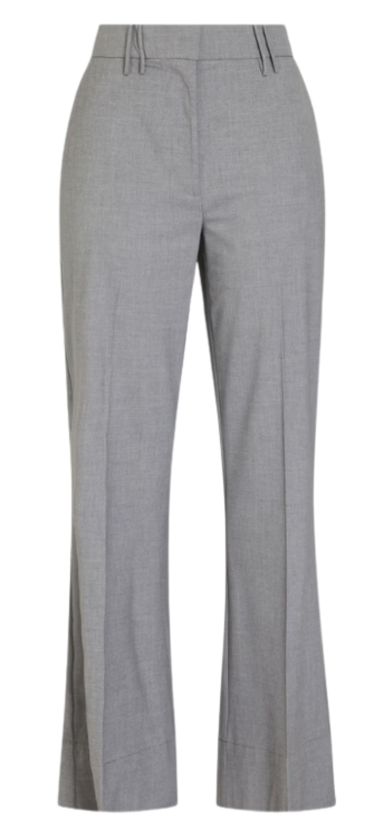 Ganni Twill Flared Pants