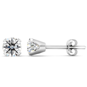 1Ct Lab Grown Diamond Stud Earrings