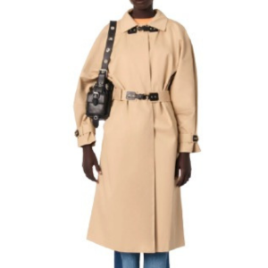 Maje Long Trench Coat