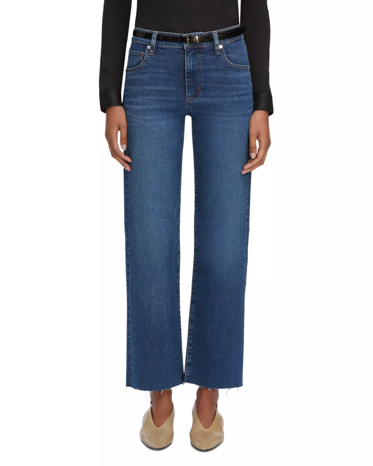Frame The Mellow High Rise Jeans in Elixir Raw