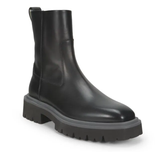 Ferragamo Leather Chelsea Boots