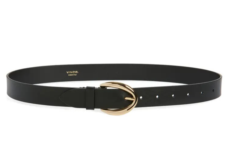 Vince Leather Belt