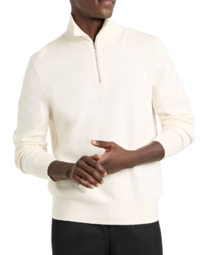 Sandro Knitted Half-Zip Sweater