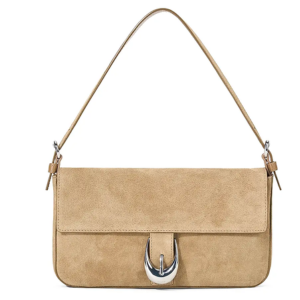 Staud Harlow Suede Shoulder Bag