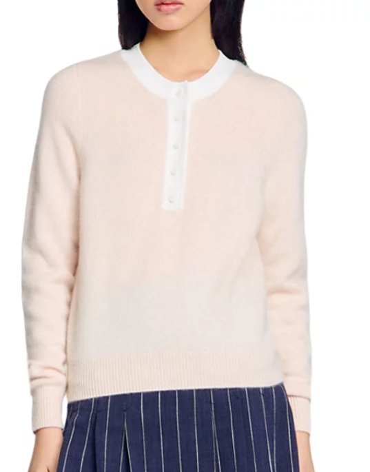 Sandro Wool & Cashmere Sweater
