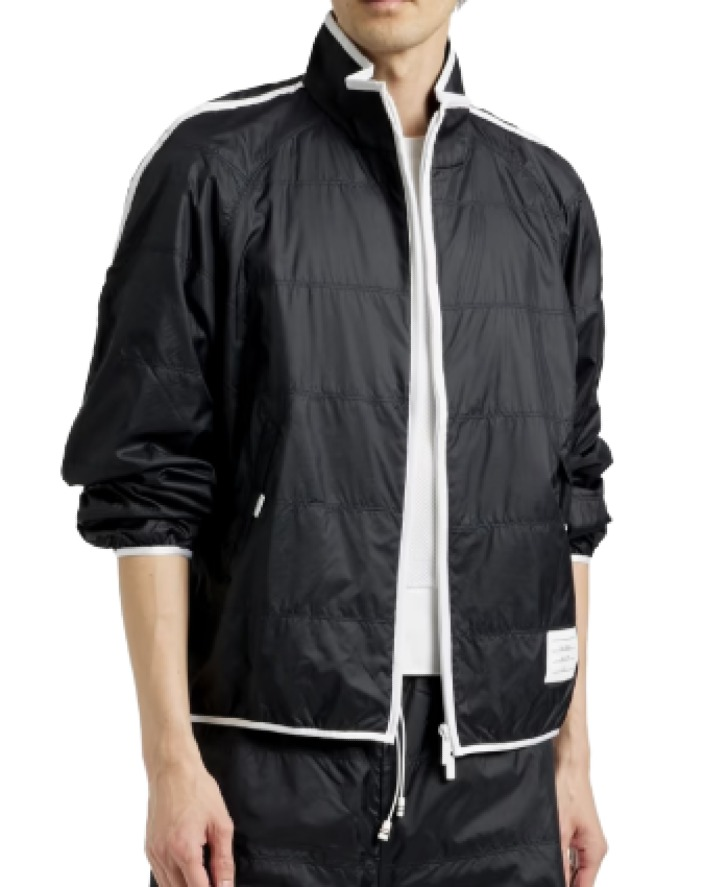 Thom Browne Quilted Ripstop Track Jacket