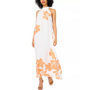 Vince Camuto Halter High-Neck Maxi Dress