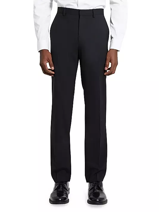 Theory Mayer Straight-Leg Pants
