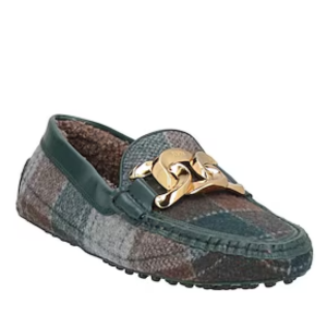 TOD'S Italian Made Tartan Driving Loafers