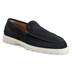 Tod's Pantofola Ibrido Suede Loafers