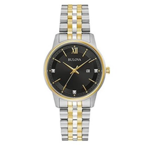 Bulova Women's Diamond Two-Tone Quartz Watch
