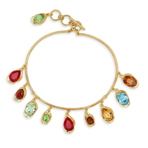Oscar de la Renta Gold Crystal Necklace