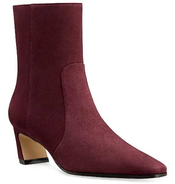 Stuart Weitzman Stassi 50MM Suede Booties