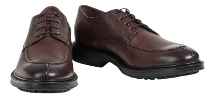 Paul Smith Lark Burnished Leather Derby Shoes