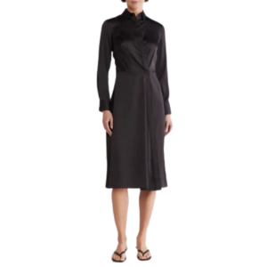 Rag & Bone Danica Satin Shirtdress