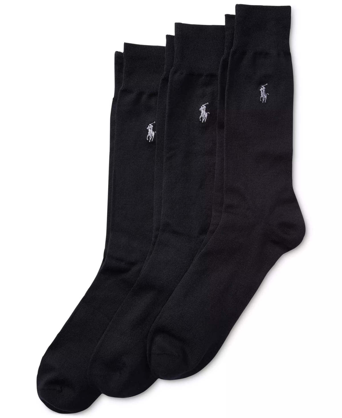 Ralph Lauren 3-Pack Men's Supersoft Dress Socks