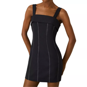 Reiss Effie Contrast Stitch Dress