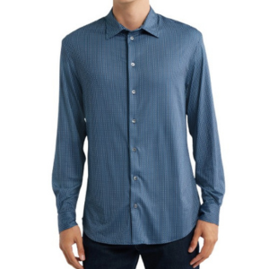 Emporio Armani Men's Button-Up Sport Shirt