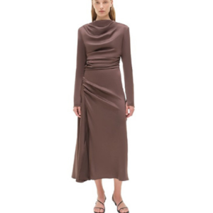 Simkhai Odessa Satin Midi Dress