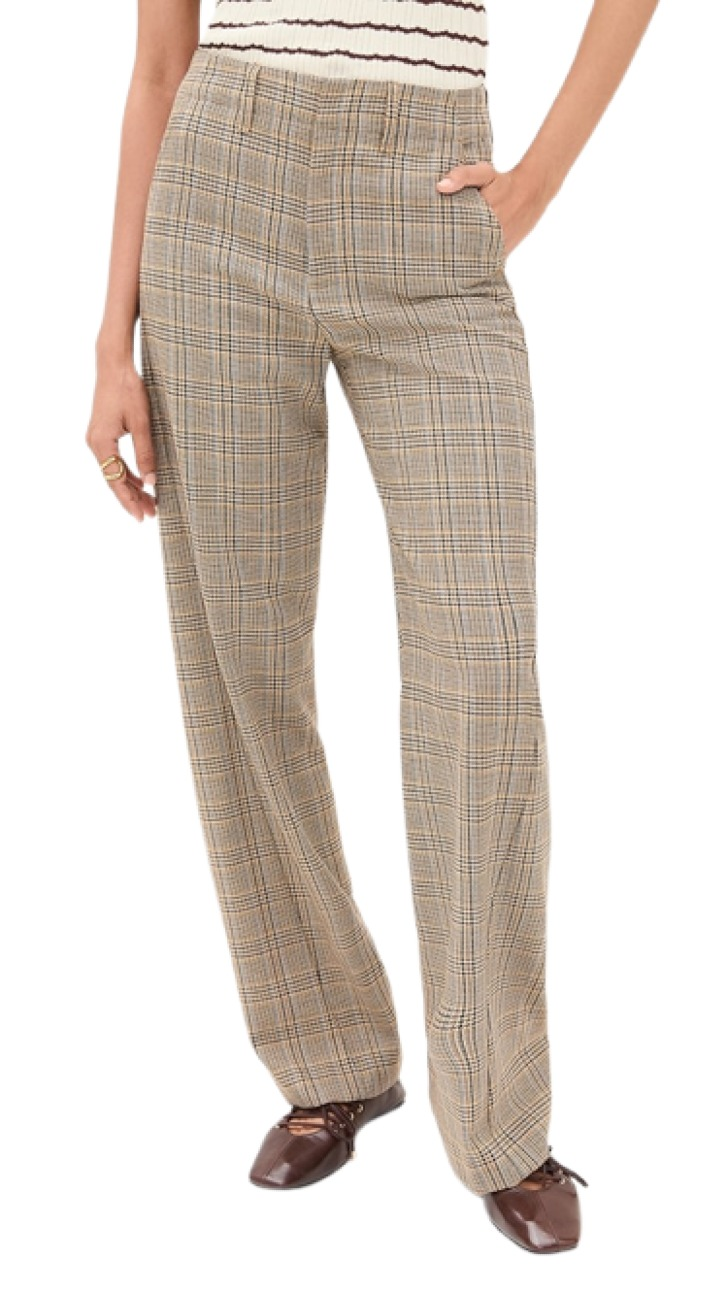 Rag & Bone Shea Plaid Pants