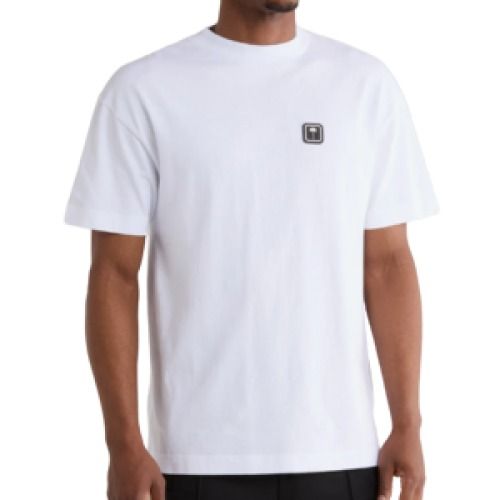 Palm Angels Logo Graphic Cotton T-Shirt