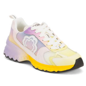 Maje Leather Fungagradient Sneakers