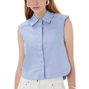 Simkhai Winslow Cropped Shirt
