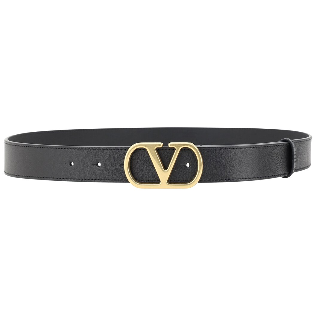 Valentino VLogo Signature Leather Belt