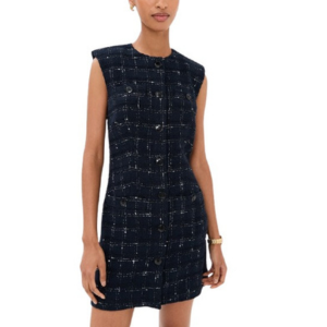 Veronica Beard Tamara Tweed Mini Dress