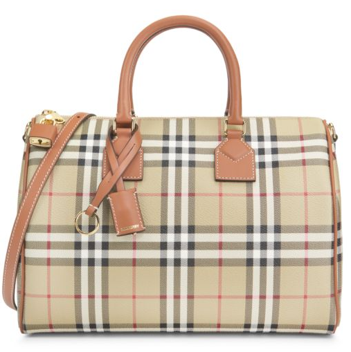 Burberry Checked Shoulder Bag