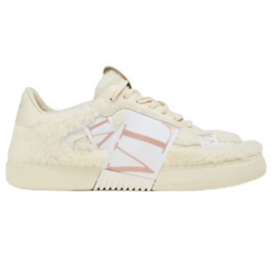 Valentino Garavani VL7N Canvas Shearling Sneakers