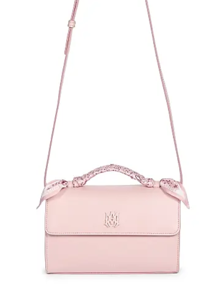 Amiri MA Leather Top Handle Bag