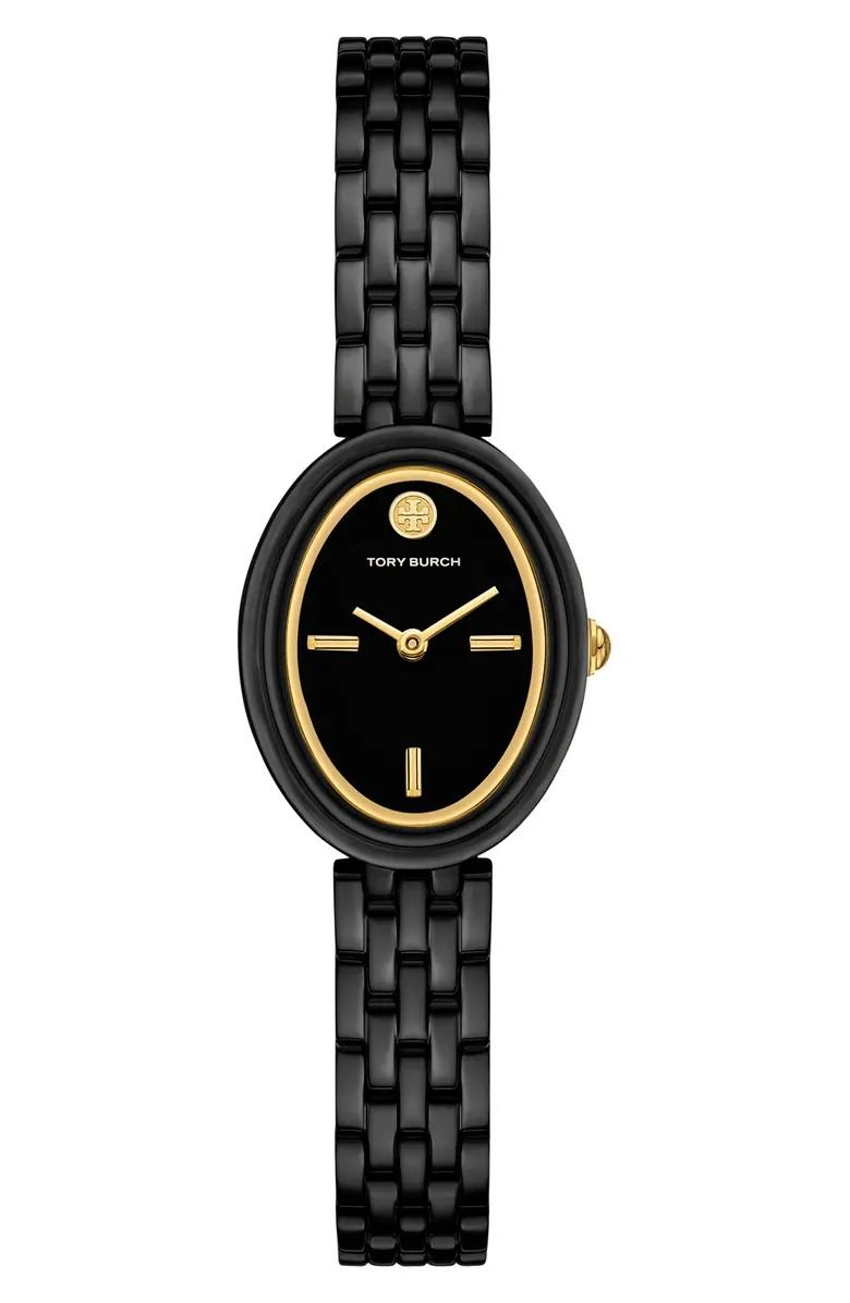 Tory Burch The Oval Bracelet Watch