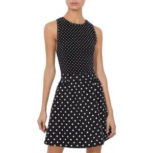 Alice & Olivia Chara Dot Print Dress