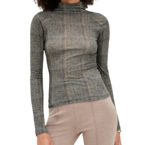 Rag & Bone Turtleneck Long Sleeve Tee