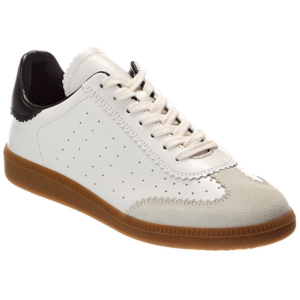 Isabel Marant Bryce White Leather Sneakers