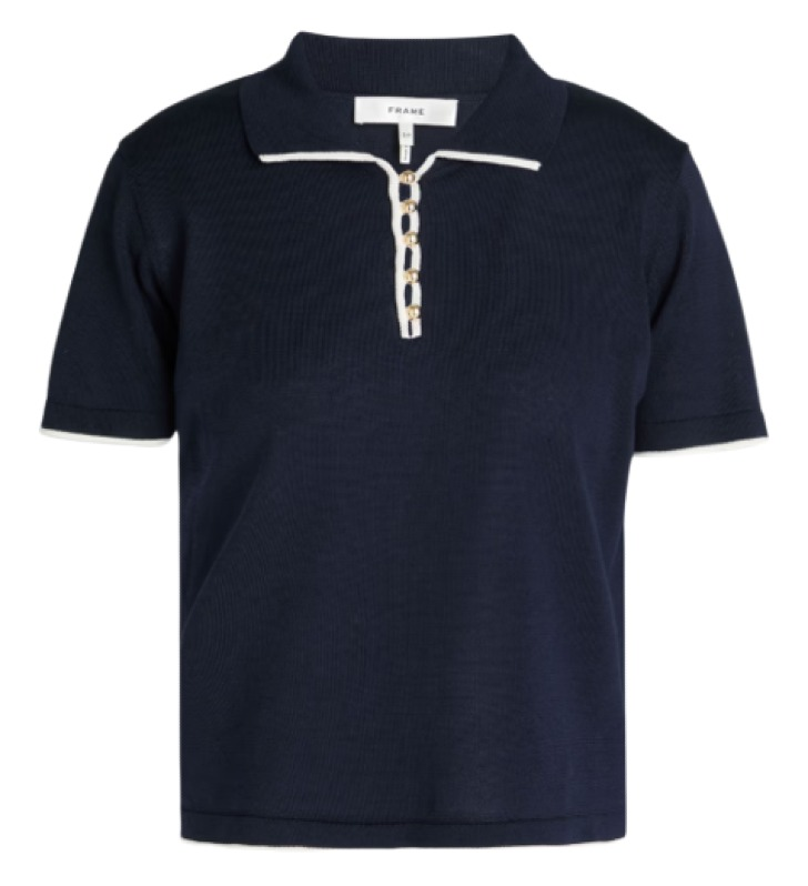 Frame Cotton Polo Shirt