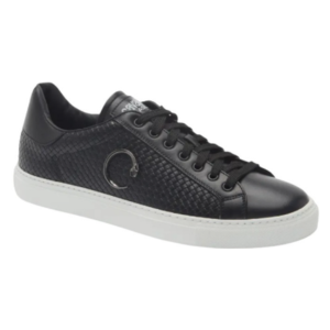 Roberto Cavalli Woven Low Top Men's Sneakers