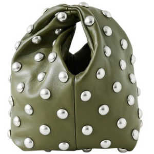 A.L.C. Lambskin Studded Tote Bag